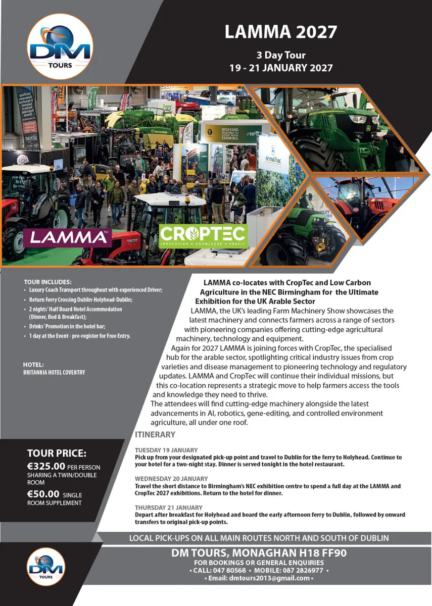 Coach Tour to LAMMA 2027 - Image 2
