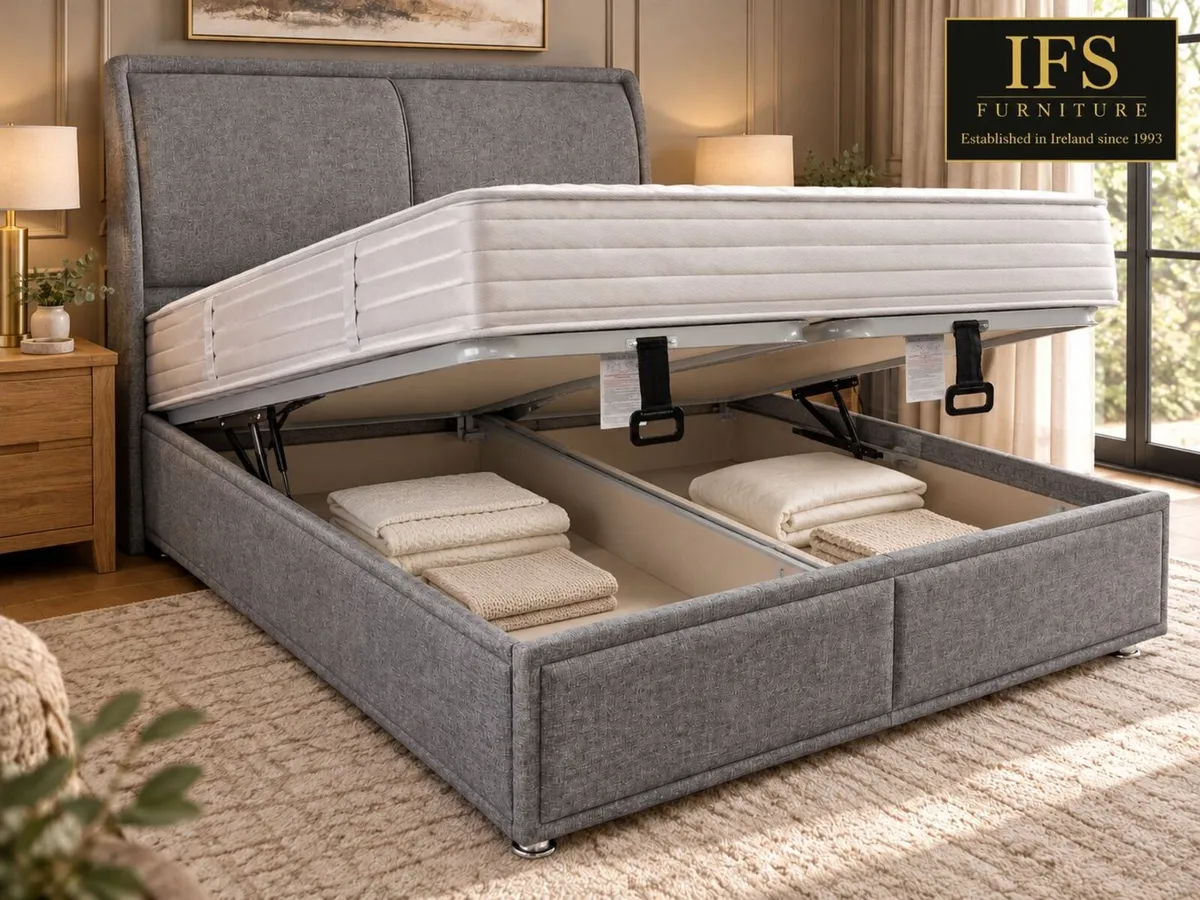 Hotel Quality Ottoman Beds Double/King - Image 3