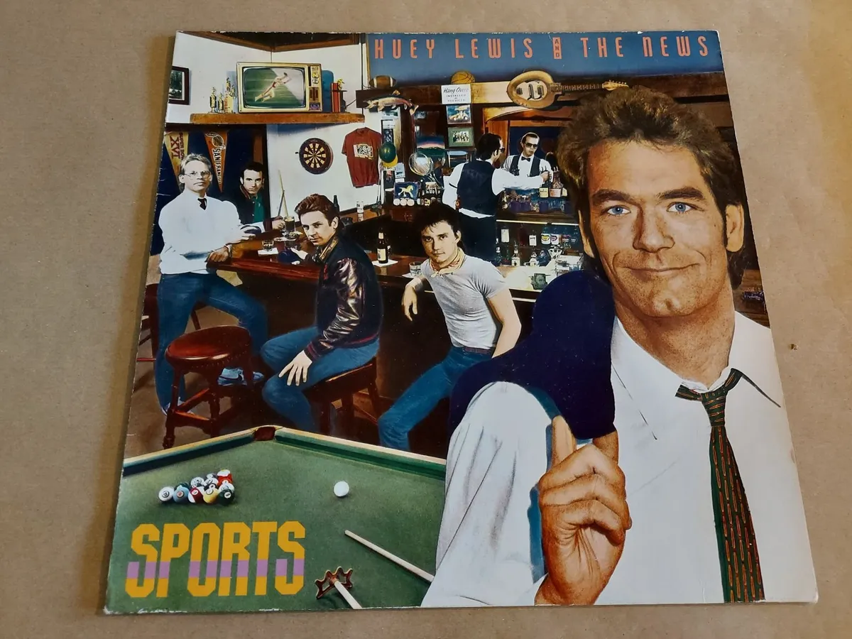 HUEY LEWIS - VINYL RECORDS - ALL CLEANED - Image 3