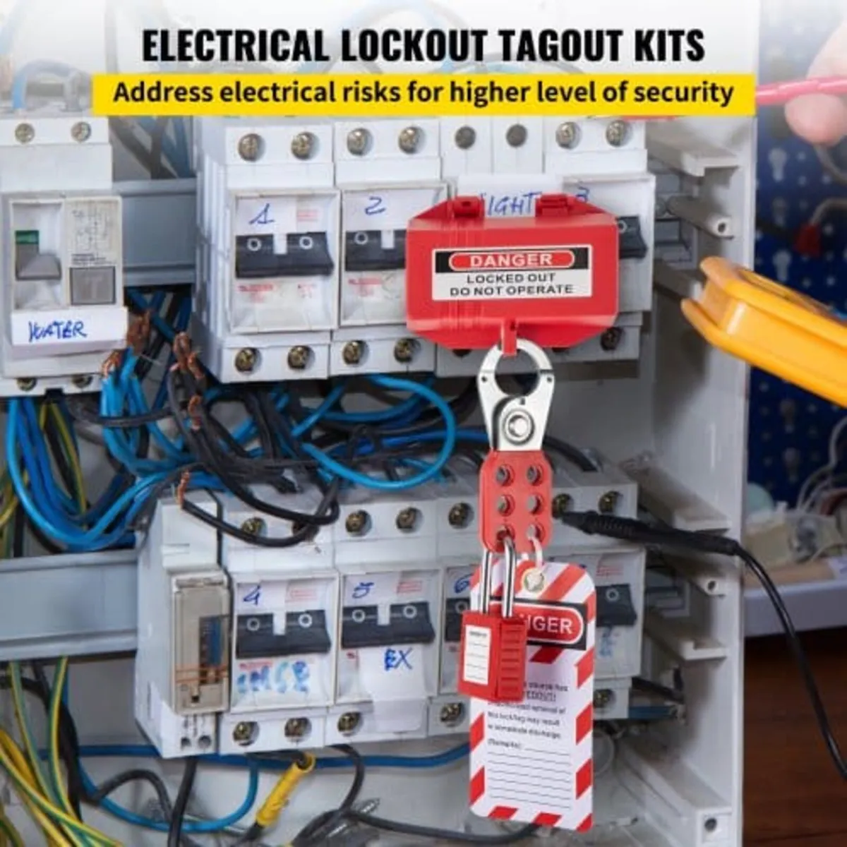 42 PCS Lockout Tagout Kits, Electrical Safety Loto - Image 2