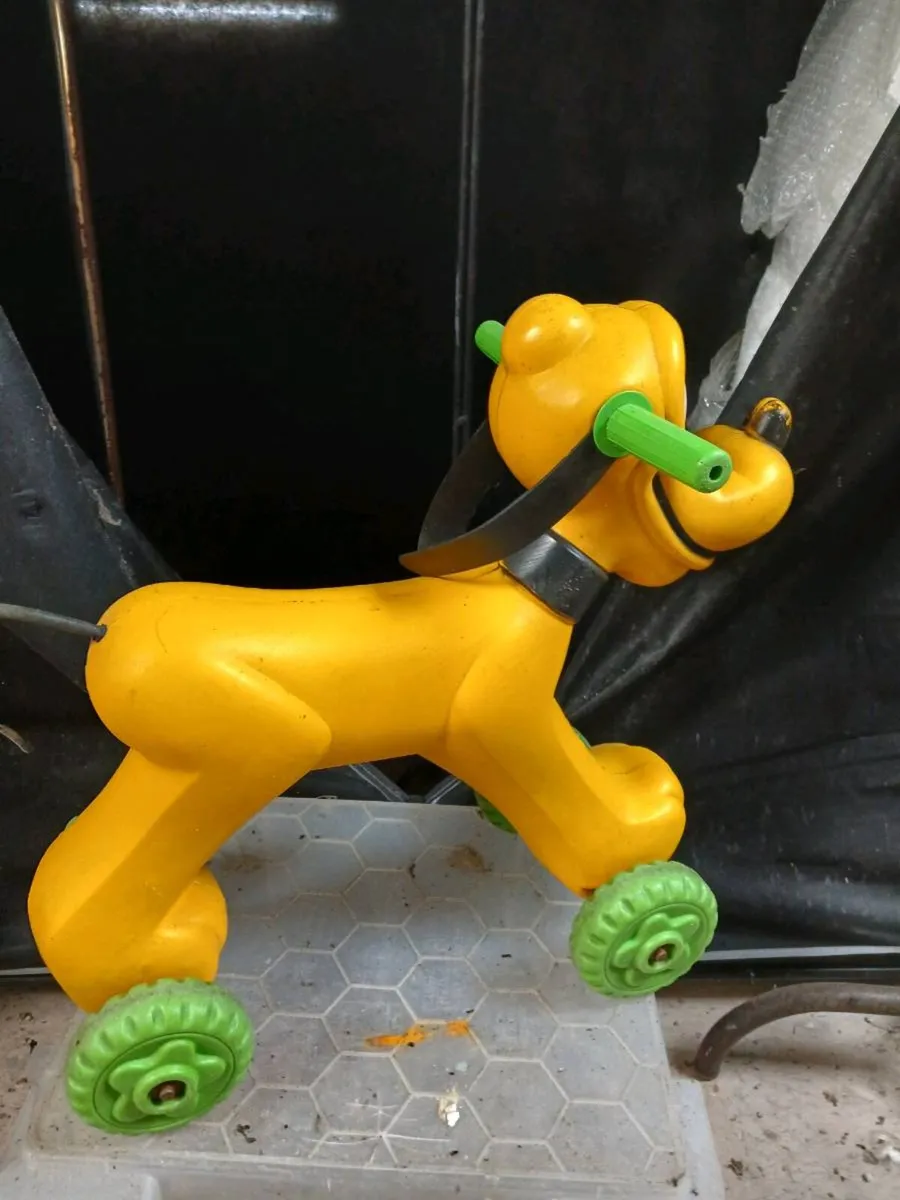 Vintage Pluto kids ride on - Image 2