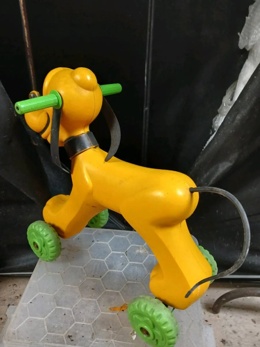 Vintage Pluto kids ride on - Image 3