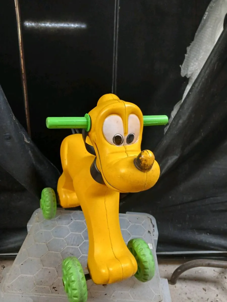 Vintage Pluto kids ride on - Image 1