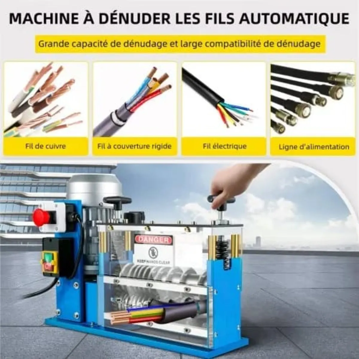 Electric Wire Stripping Machine, 1.5-38 mm Automat - Image 2