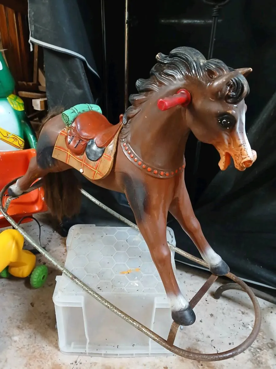 Vintage rocking horse - Image 1