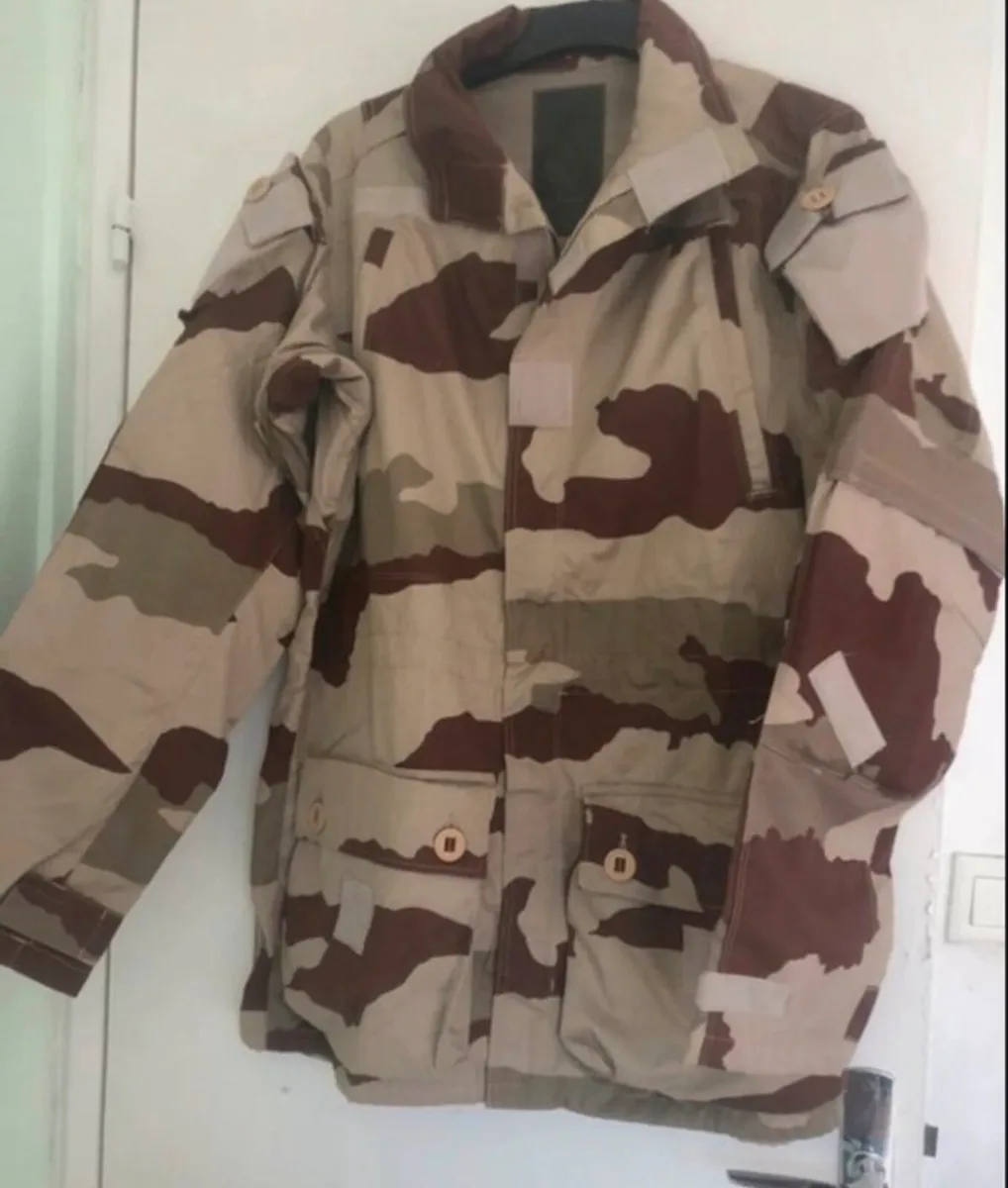 Desert camouflage French army surplus jacket. New - Image 1