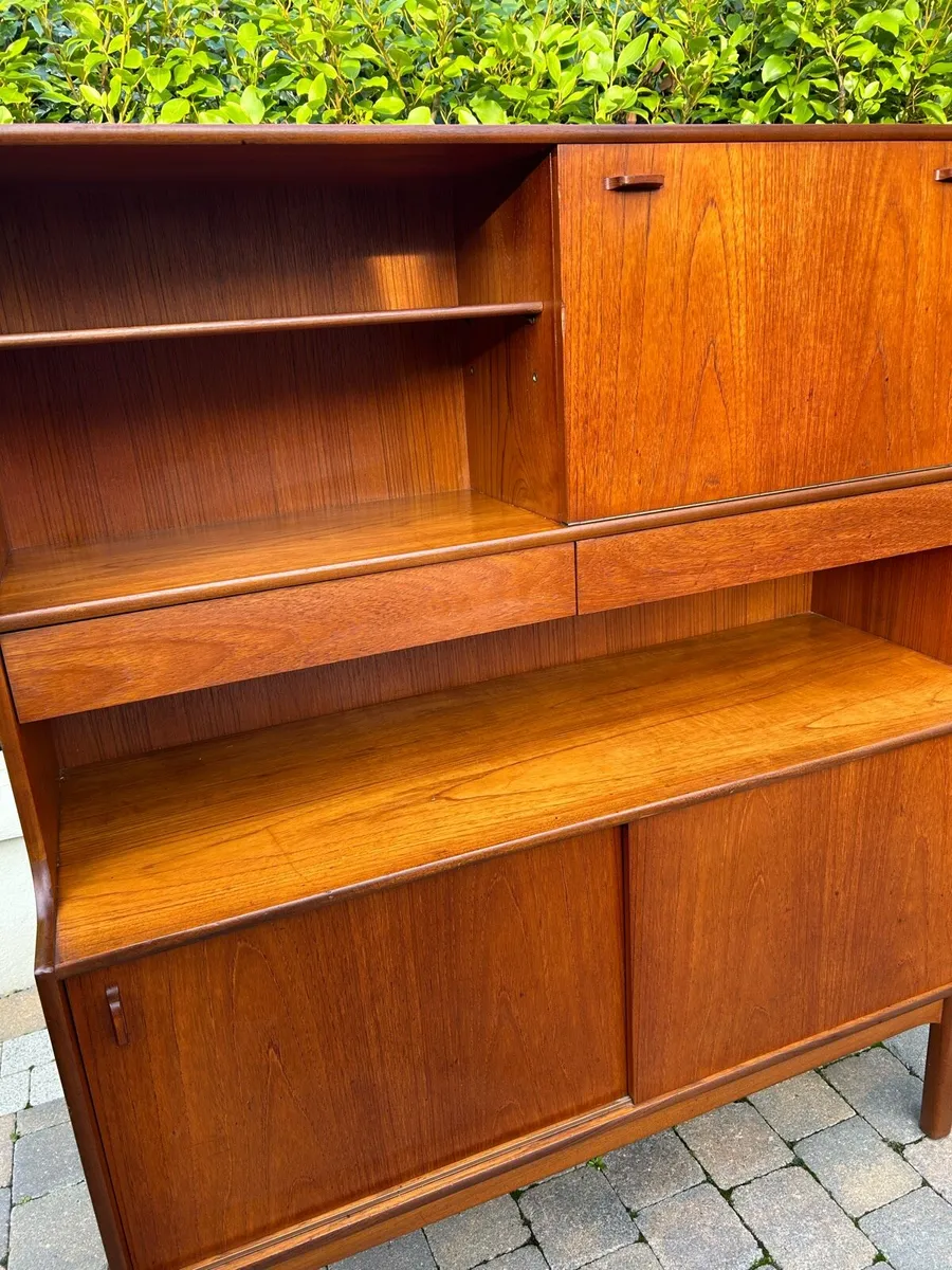 Mid century teak sideboard retro vintage by Nathan - Image 2