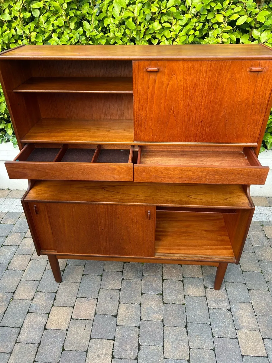 Mid century teak sideboard retro vintage by Nathan - Image 3