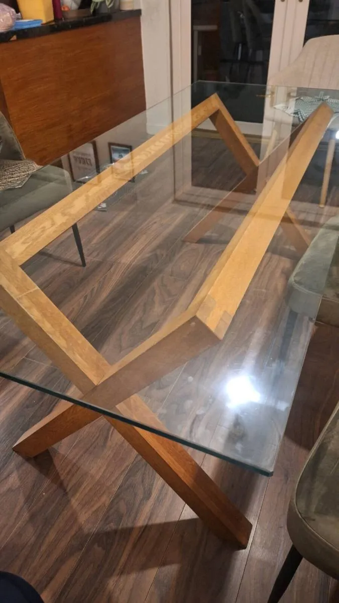 Glass Dining/Kitchen table - Image 1