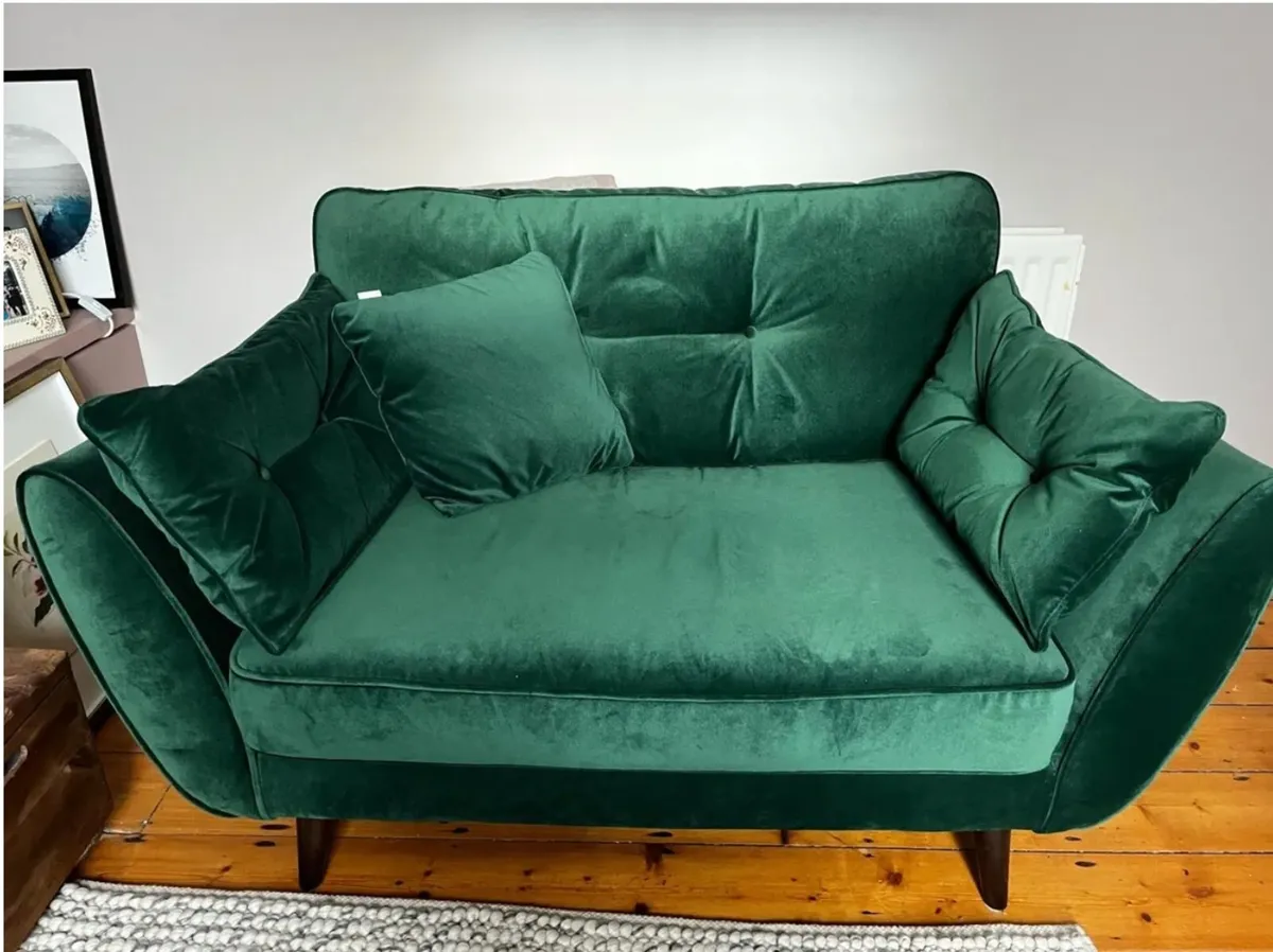 DFS - French Connection Couch + Snuggler - Image 4