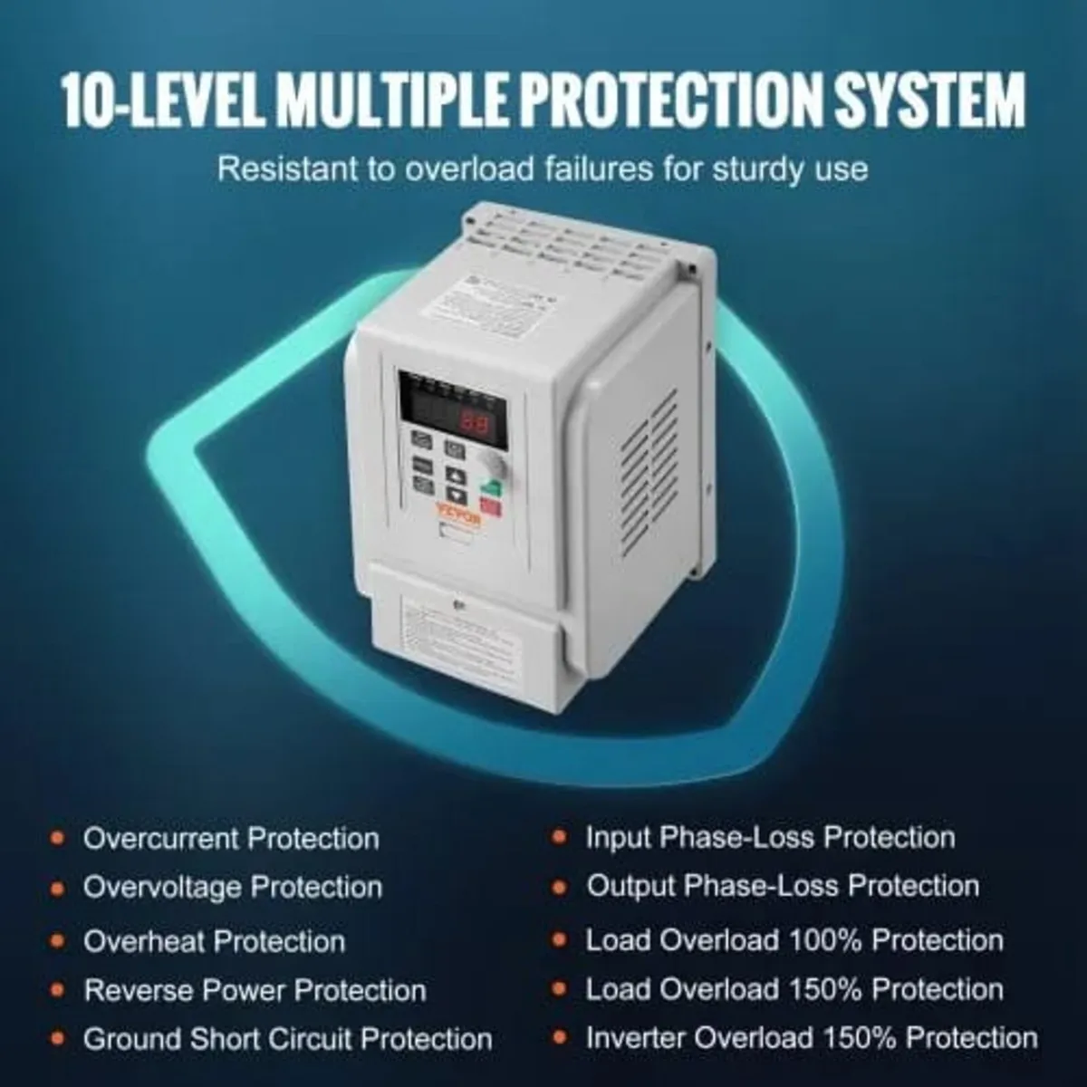 VFD 2.2KW 10A 3HP Variable Frequency Drive for 3-P - Image 4
