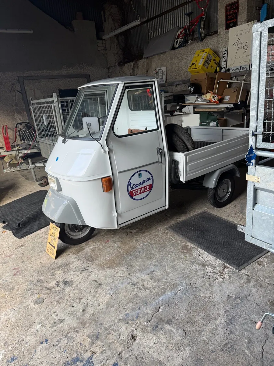 1990 fully restored piaggio ape - Image 2