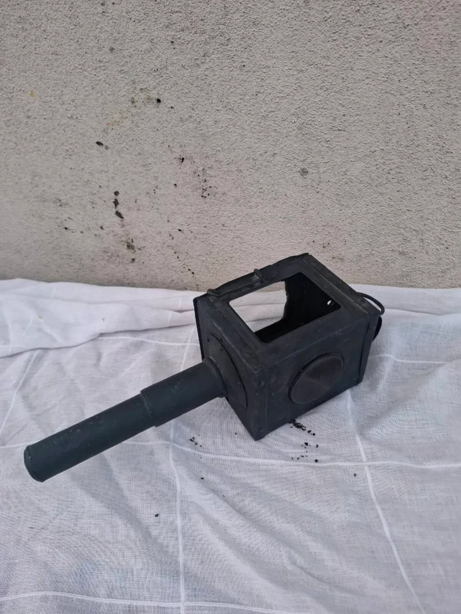 Antique old carriage lamp postage possible - Image 1