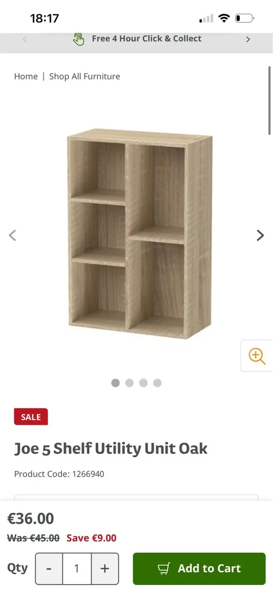 5 shelf unit - Image 2