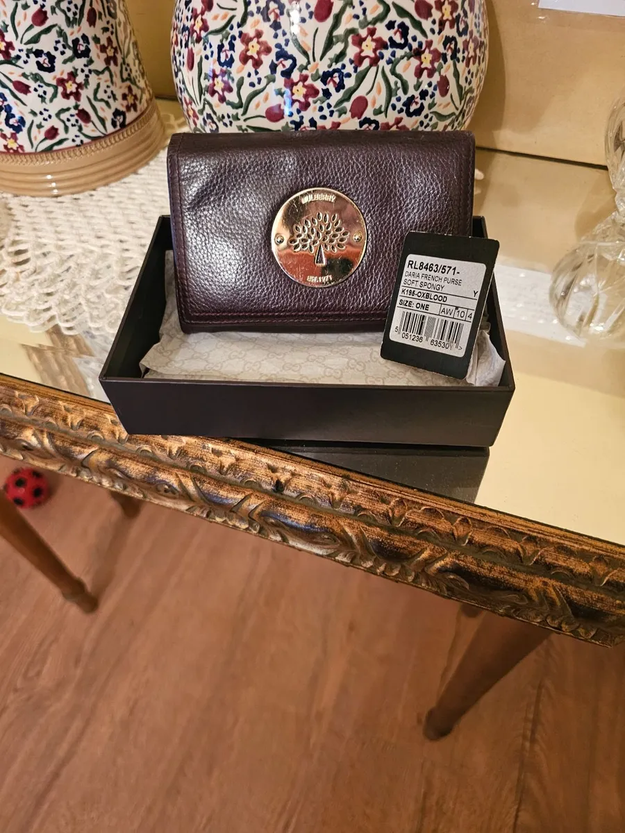 Mulberry Daria French Purse/ Wallet / Ex Condition - Image 1