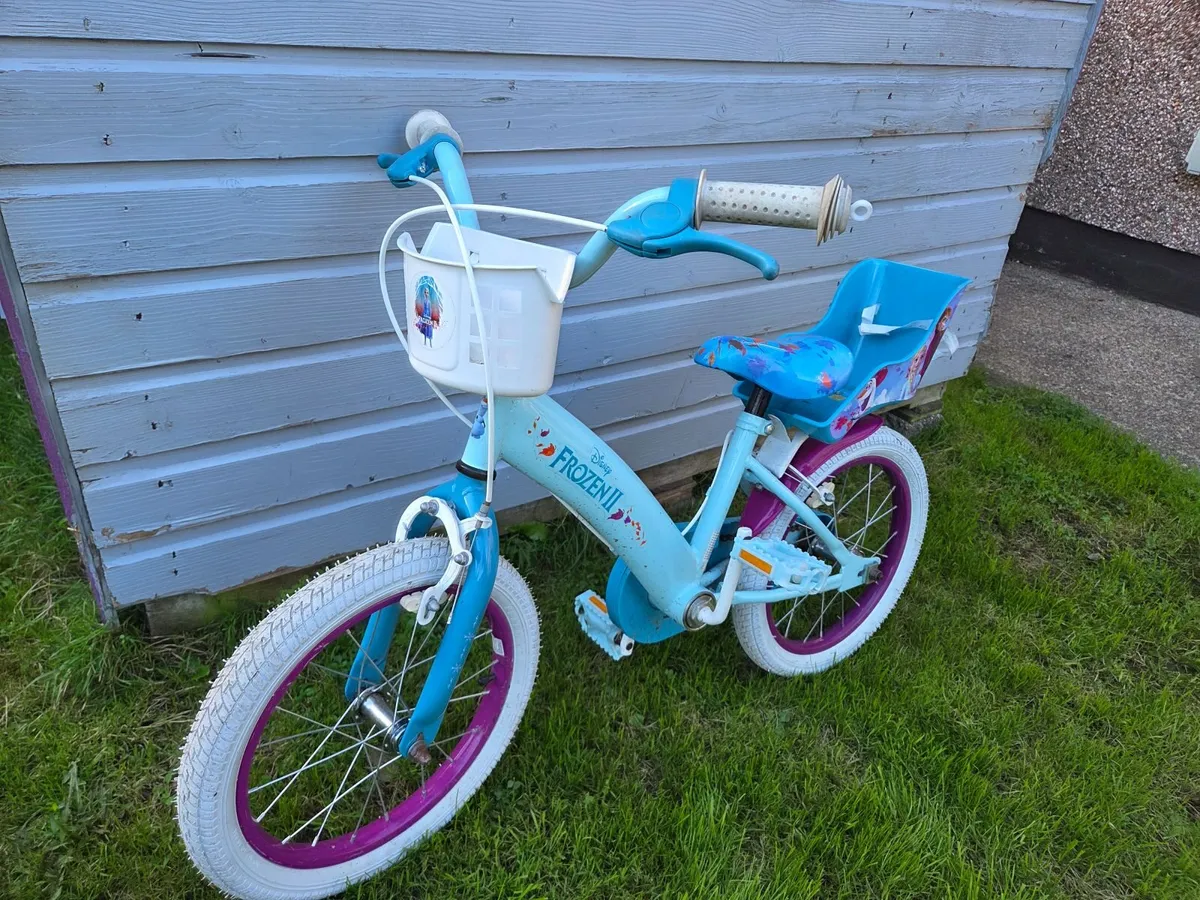 16 Inch Disney Frozen Bike - Image 1