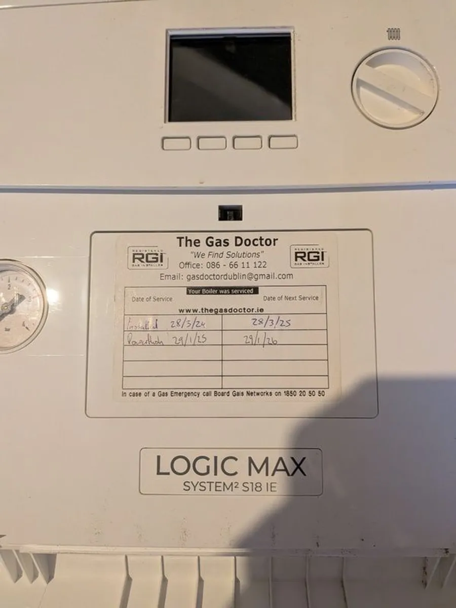 Ideal Logic Max System S18 IE Gas Boiler (18kW) - Excellent Condition - Image 4
