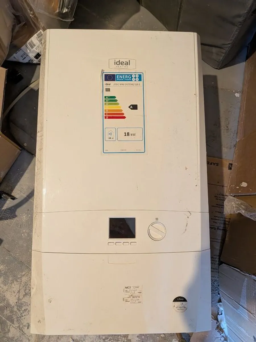 Ideal Logic Max System S18 IE Gas Boiler (18kW) - Excellent Condition - Image 1