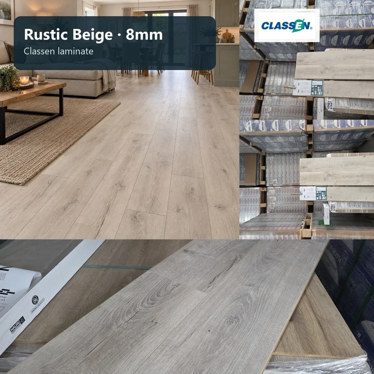 Classen 8mm Water Resistant Laminate - Image 1