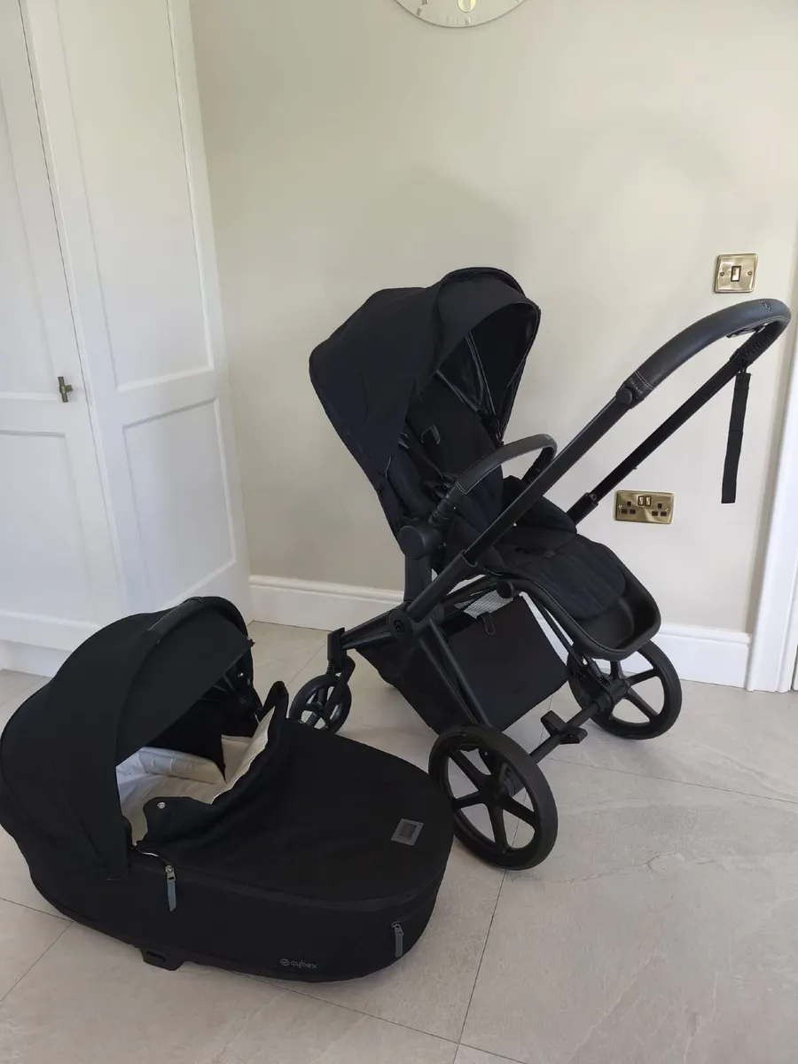 Cybex Priam Platinum Pram & Pushchair 3 in 1 - Image 1