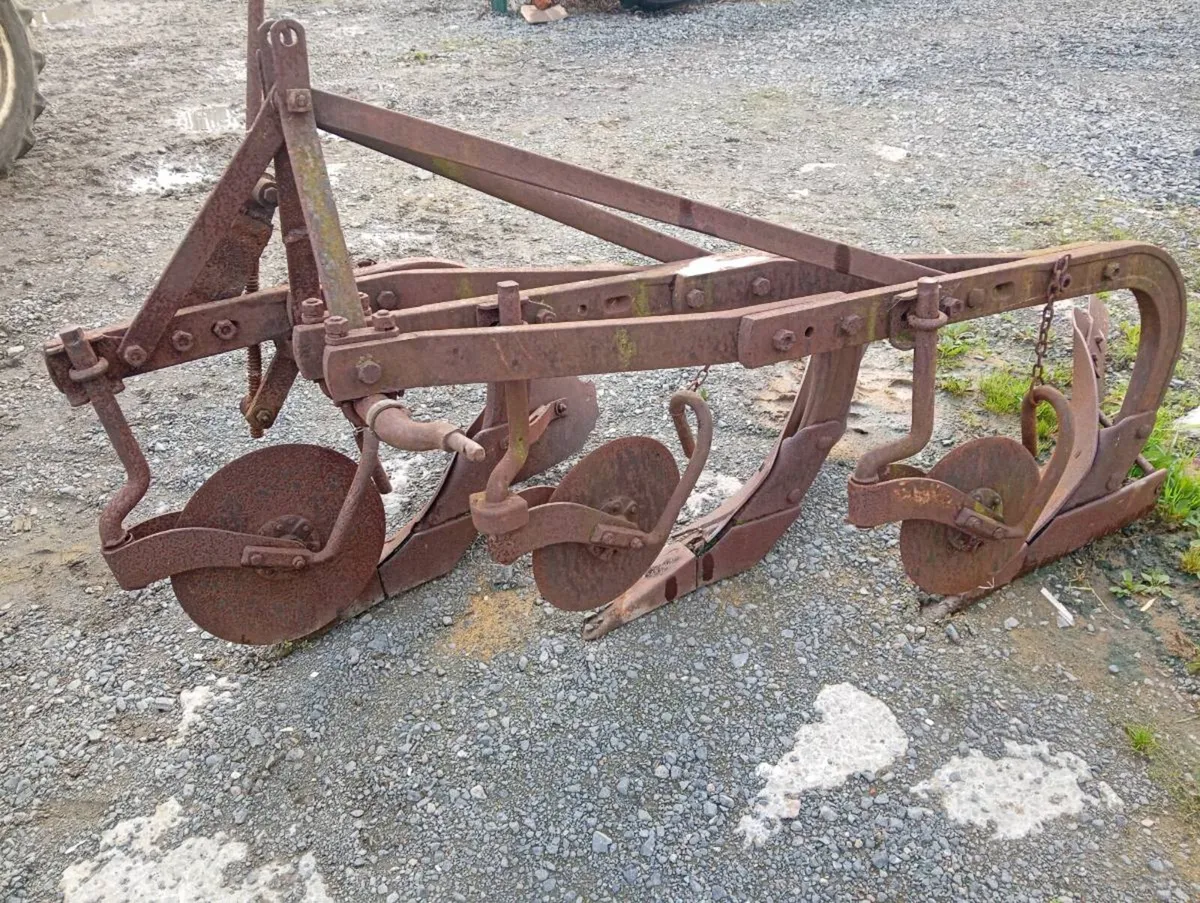 Drill Plough,2 furrow plough & 3 furrow plough - Image 1