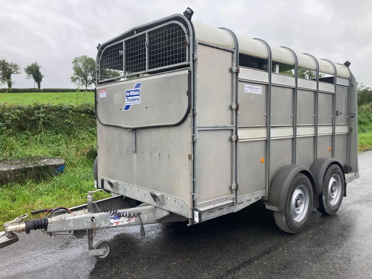 2016 Ifor Williams TA510 12ft Cattle Trailer - Image 1