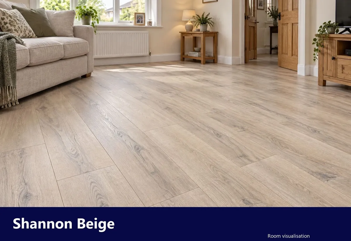 Shannon Beige 5G Click Laminate - 1.9m2 Per Box - Image 4