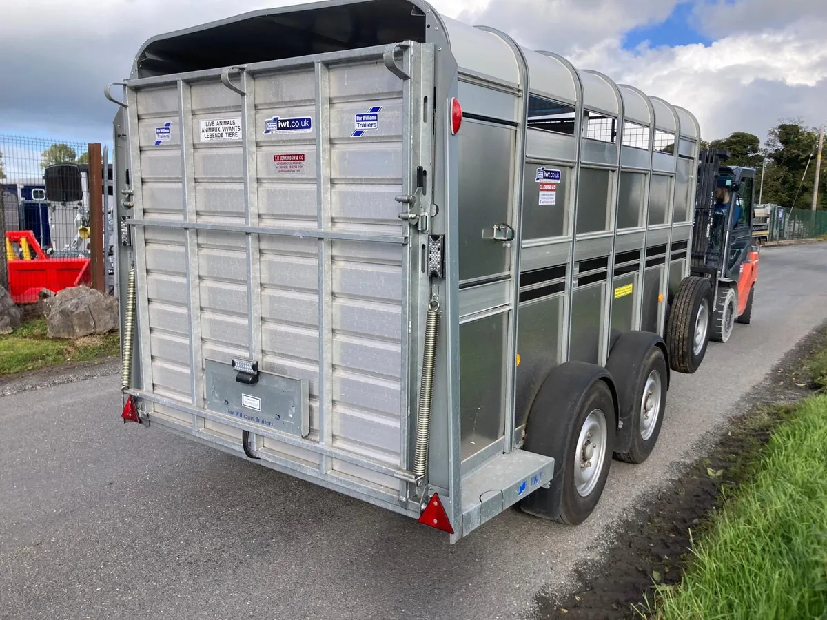 Jan 26 Ifor Williams TA510 12ft Cattle Trailer - Image 2
