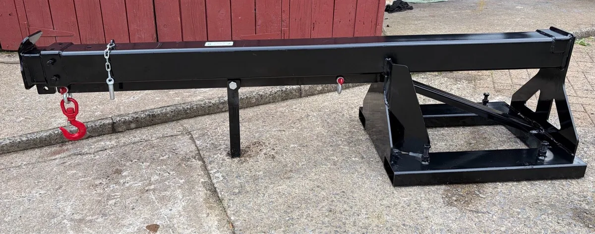 Brand New Forklift/Skid Telescopic Lifting Jibs - Image 1