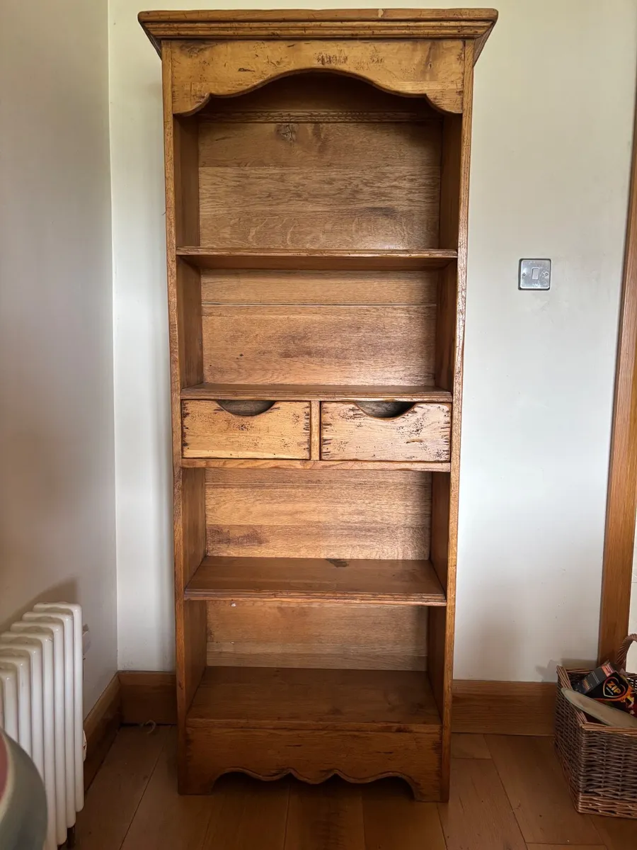 Book case and coffee table - Image 1