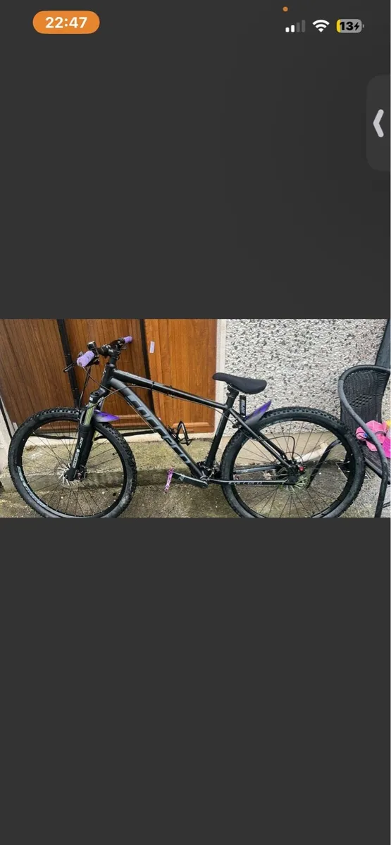 Black carrera mountain bike - Image 2