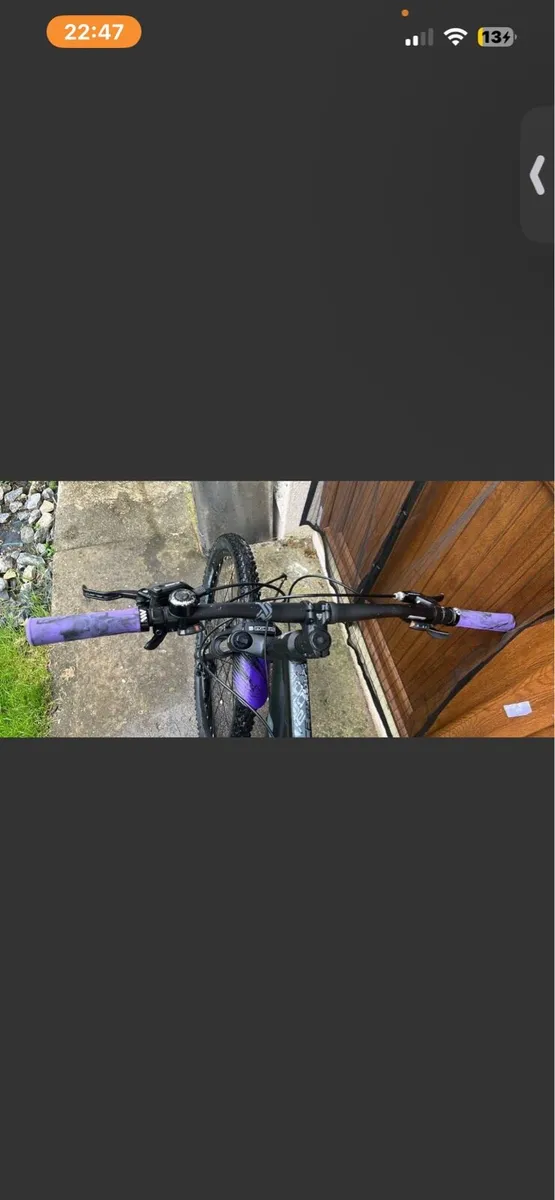 Black carrera mountain bike - Image 4