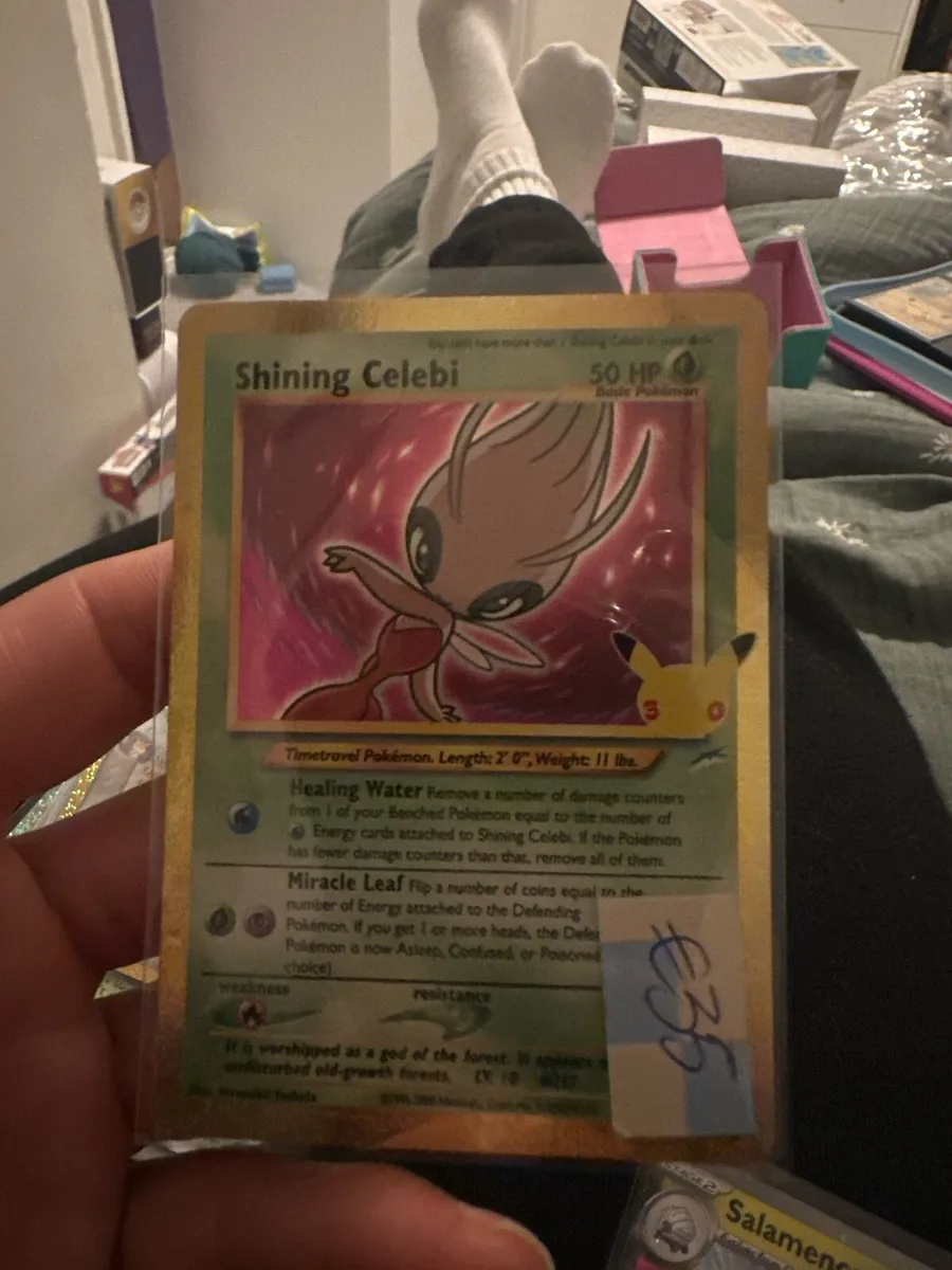 Shining celebi 30c Pokemon