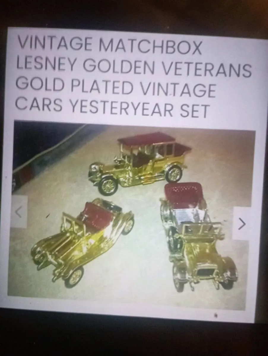 VINTAGE MATCHBOX LESNEY  GOLDEN  VETERANS - Image 1