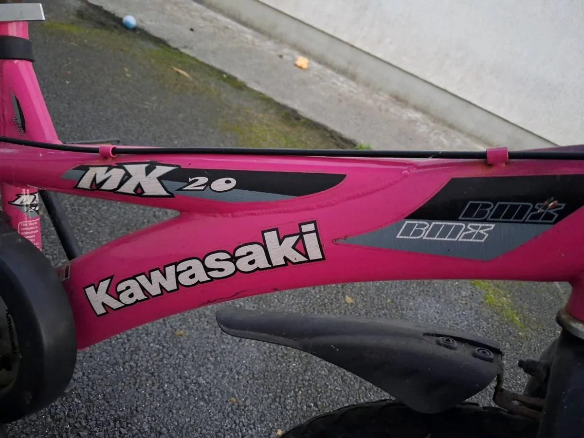 Kids Kawasaki BMX Bike - Image 1