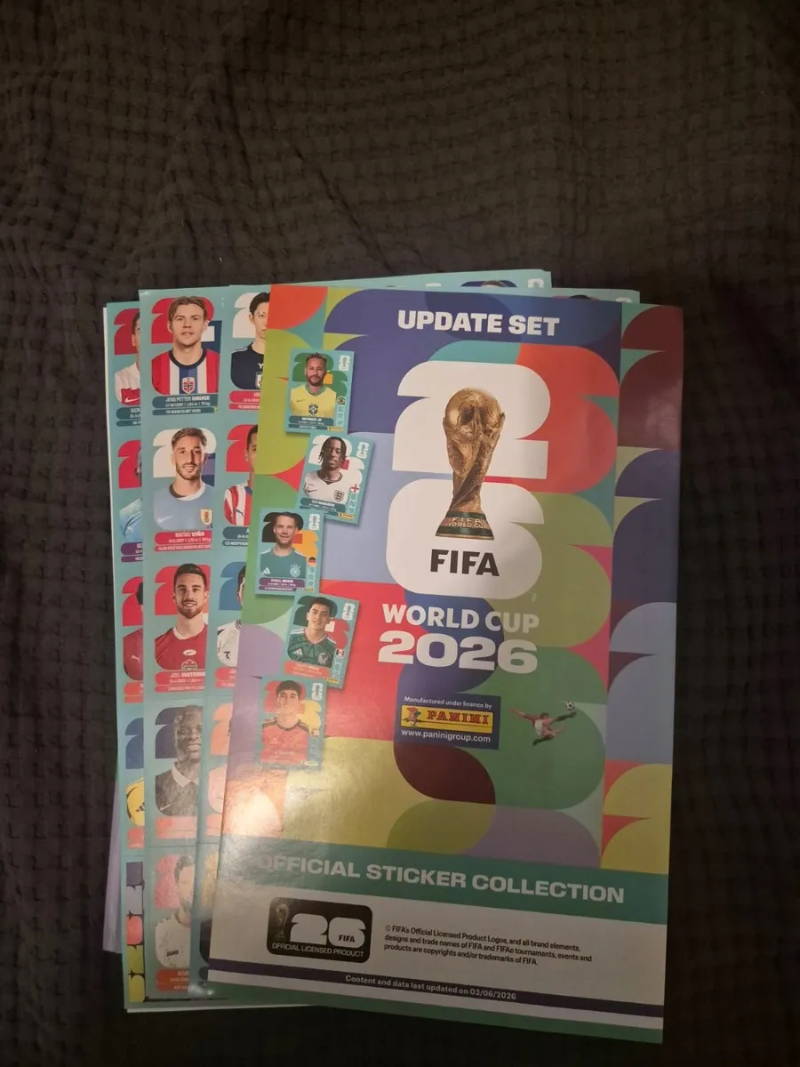 FIFA World Cup 2026 Complete Panini Sticker - Image 2