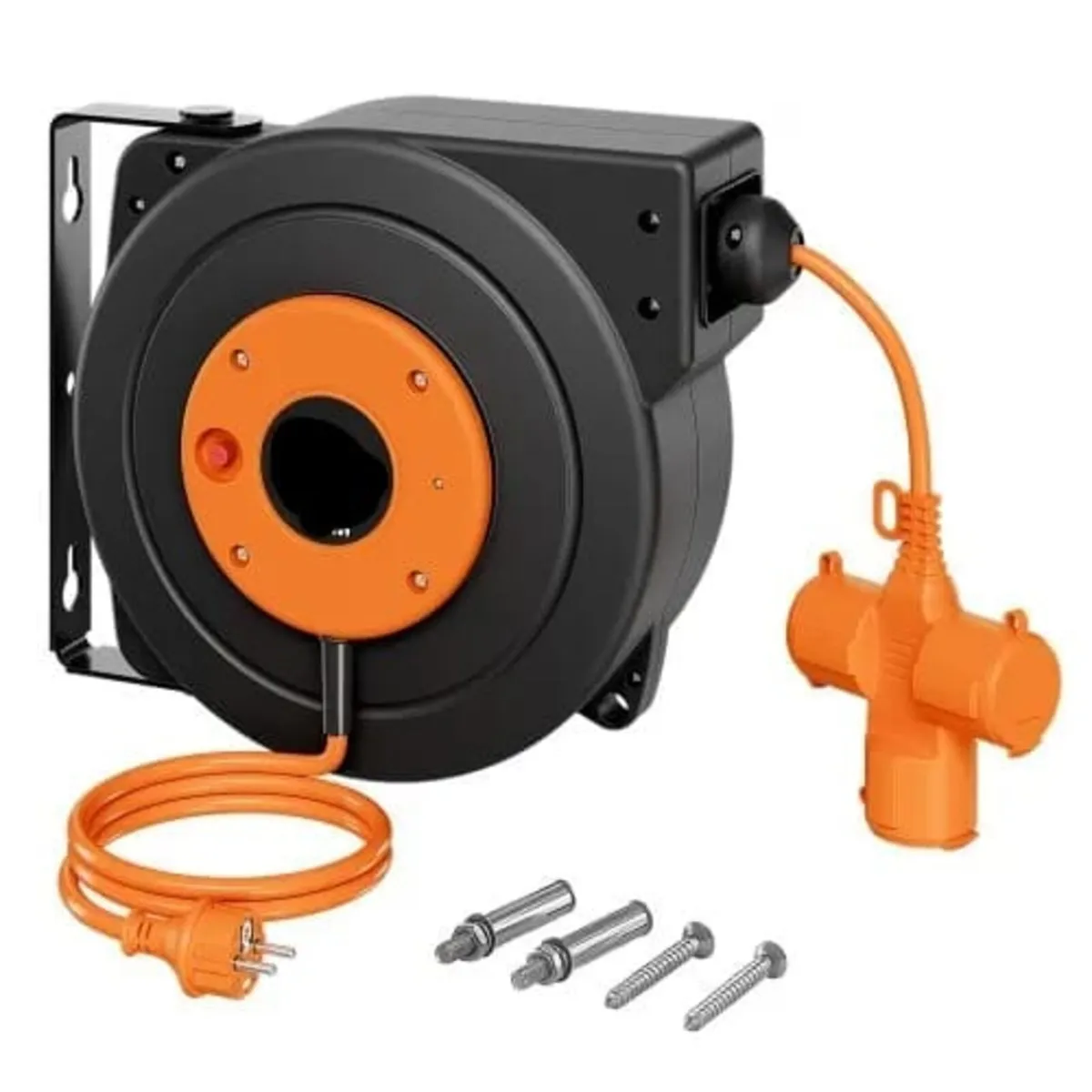 Retractable Extension Cord Reel 15 M Heavy Duty 16 - Image 1