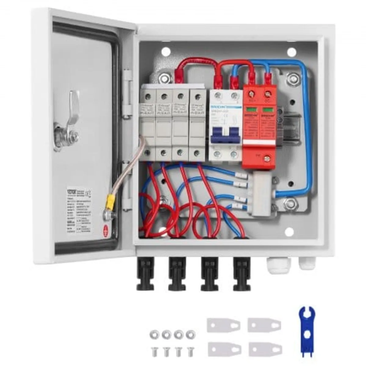 Combiner Box, 4 String, Solar Combiner Box with 15 - Image 1