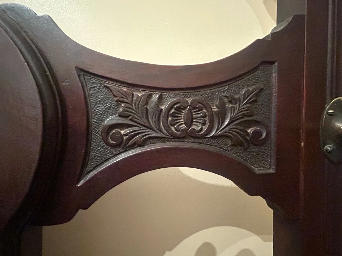 Antique mahogany hall stand. - Image 2