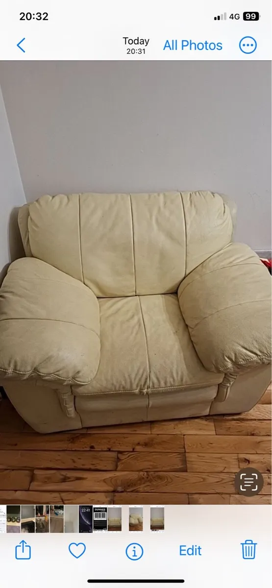 Leather couch - Image 2