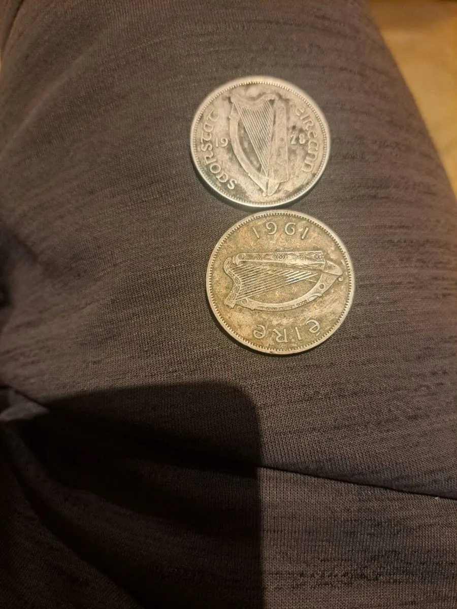 Two old coins - Image 1