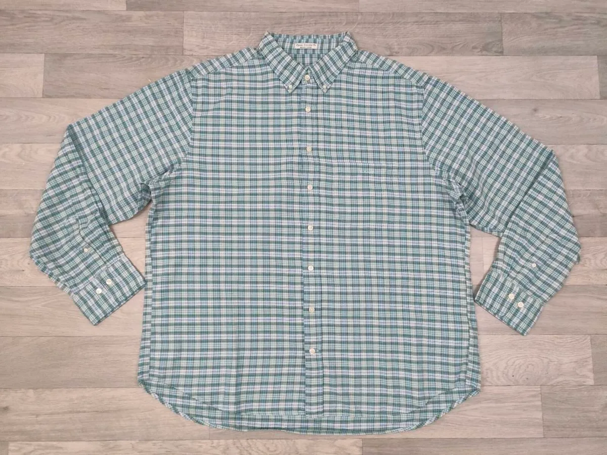 Gant Button Down Check Oxford Shirt Mens 3XL - Image 1