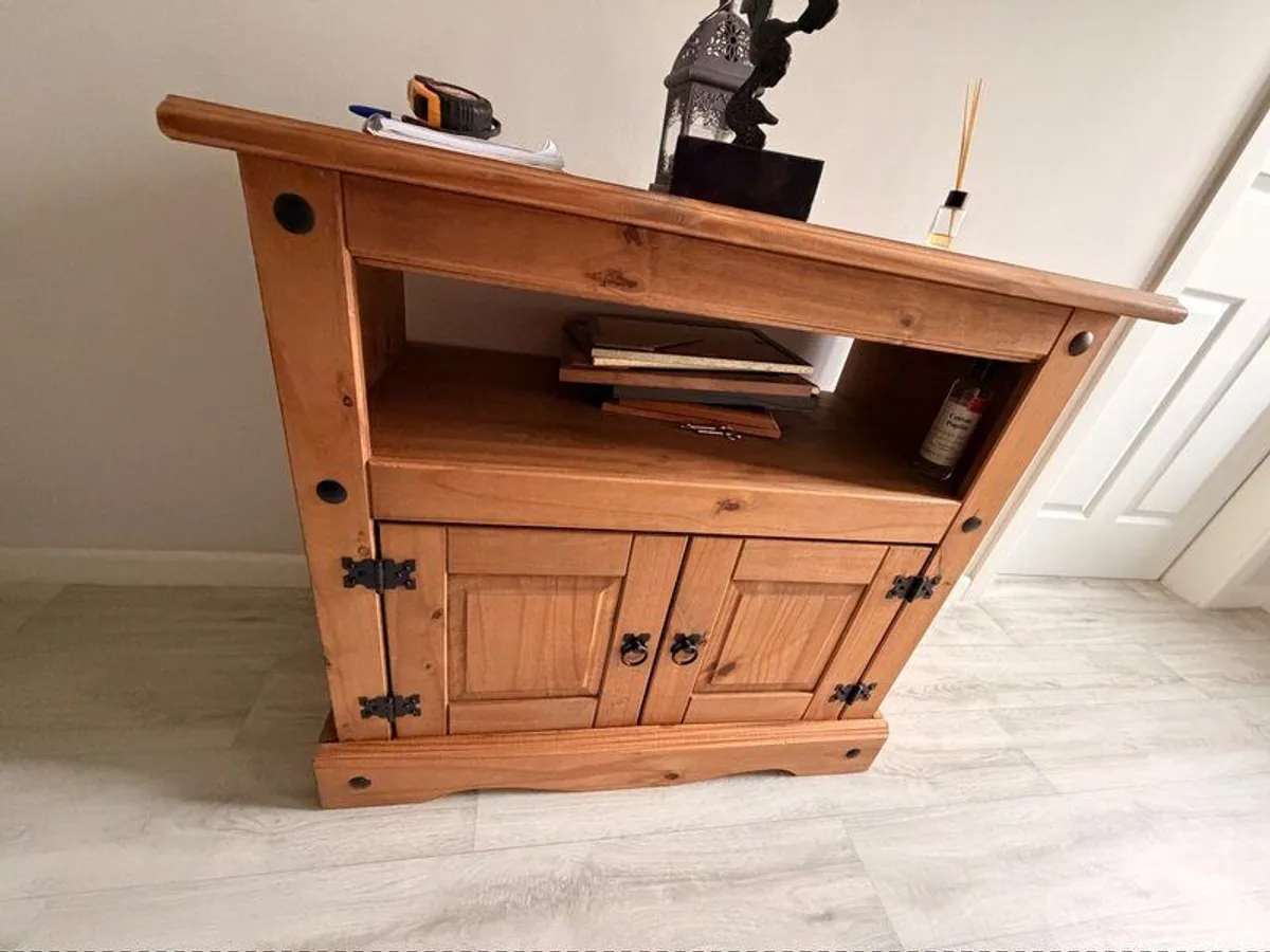 Solid Pine Cabinet-800mm (W) x 780mm (H) - Image 3