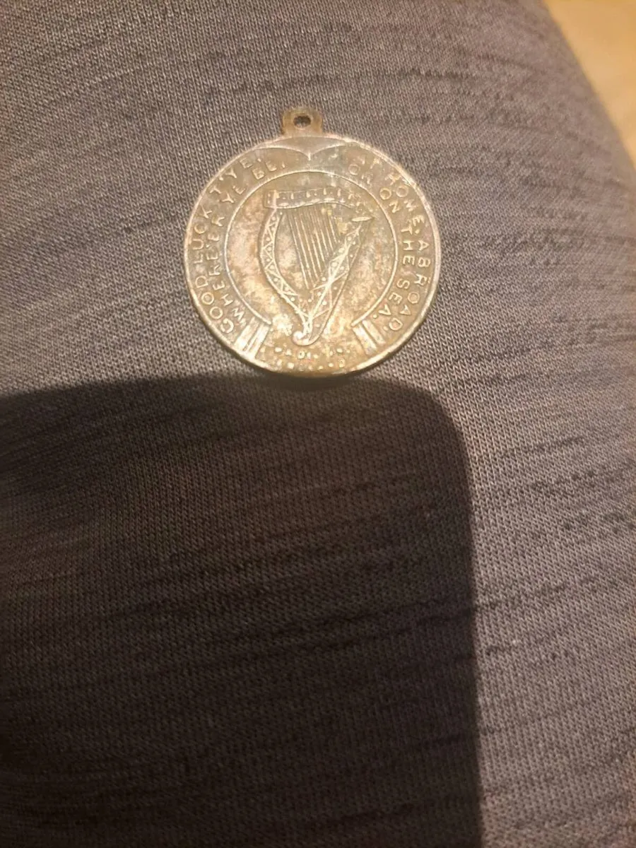 Old good luck medal - Image 2