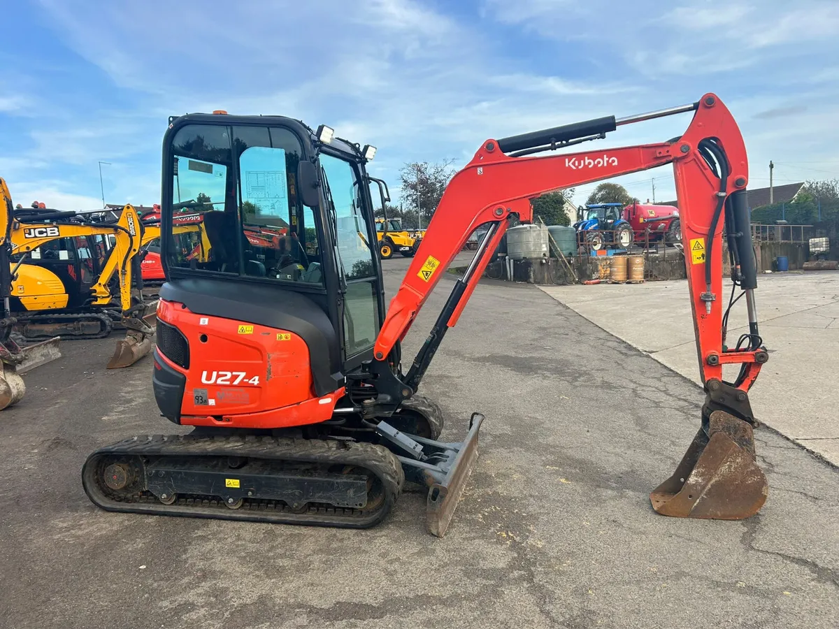 2022 Kubota U27 Only 3929Hrs - MULLANS - Image 4