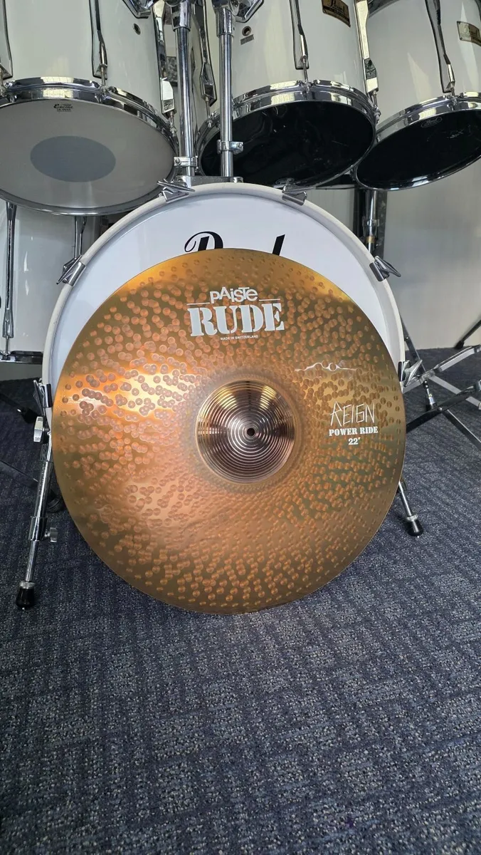 Paiste "Dave Lombardo" Signature 22" Ride Cymbal - Image 2
