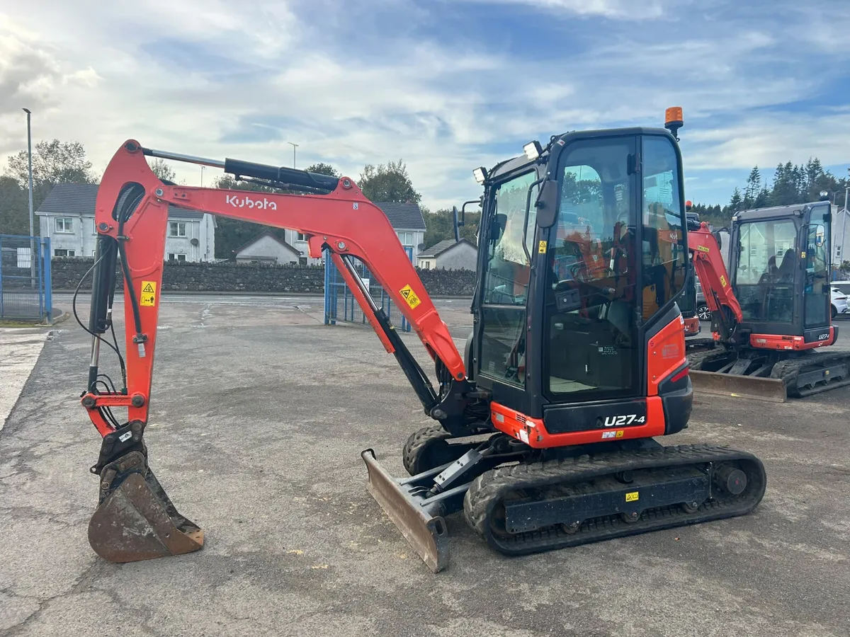 2022 Kubota U27 Only 3929Hrs - MULLANS - Image 1