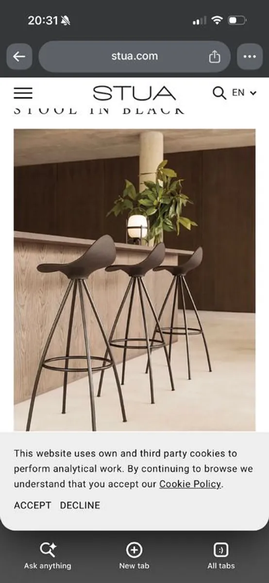 Kitchen Counter Stools X 5 - Image 4