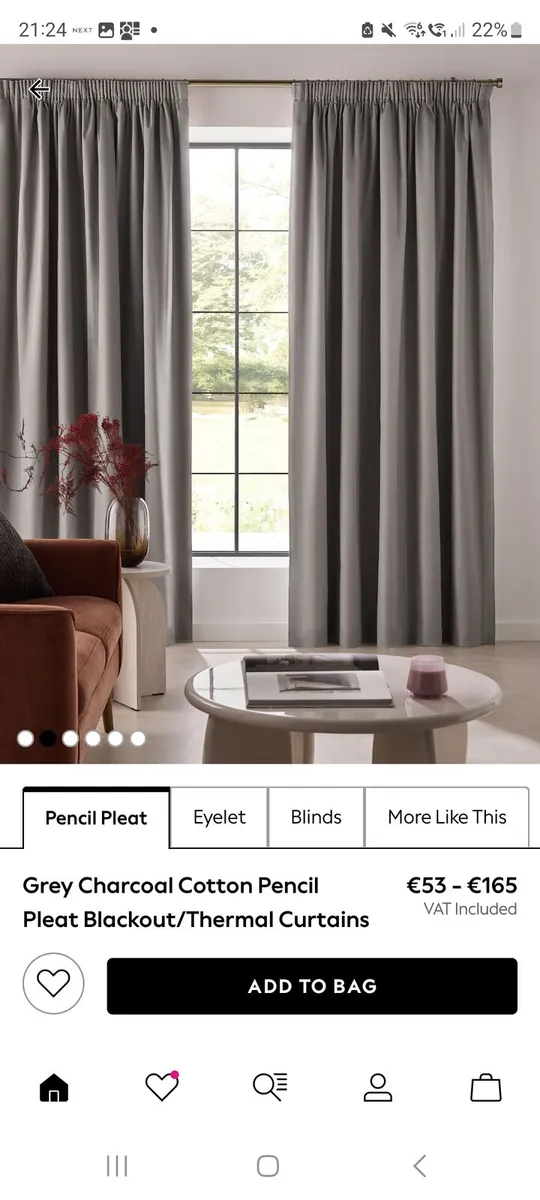 Curtains and tiebacks - Image 1