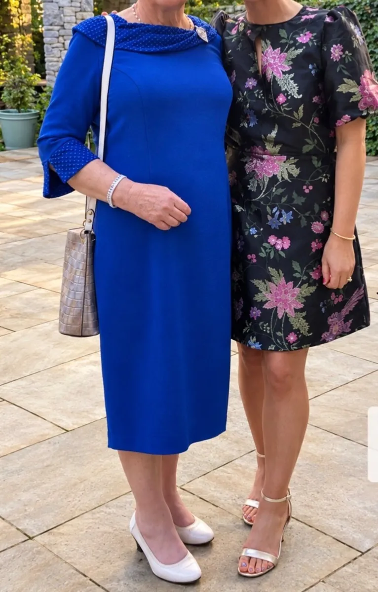 Via Veneto Royal Blue Dress - Image 1
